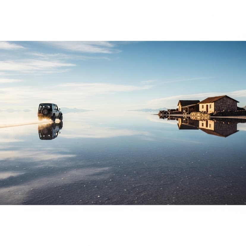 Солончаки Уюні: дзеркало неба в Болівії