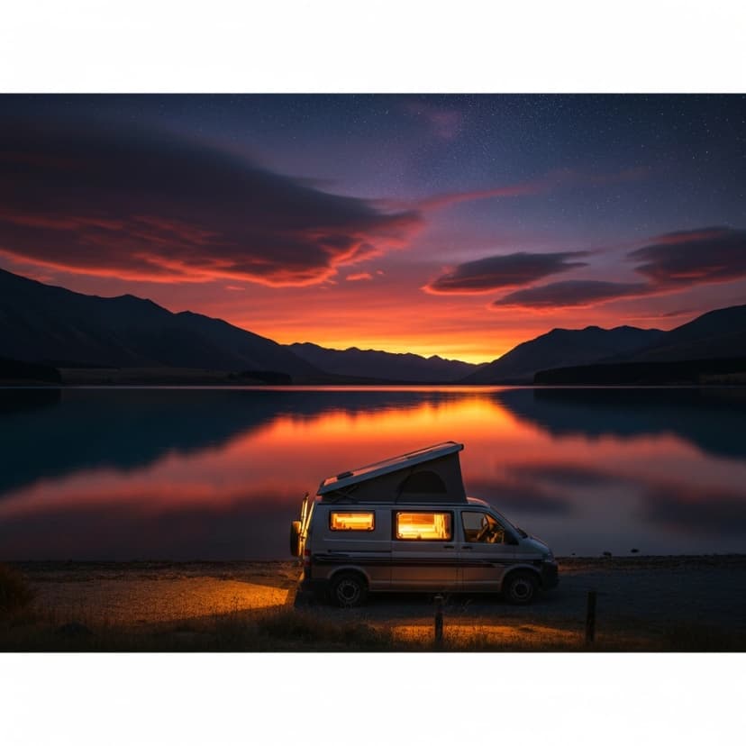 Нова Зеландія: кемпінг серед гір і озер